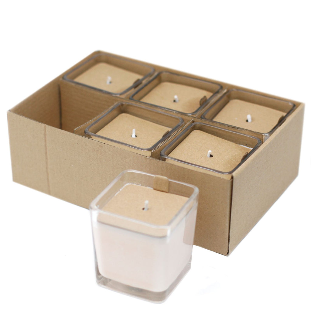 White Label Soy Wax Jar Candle - Bamboo