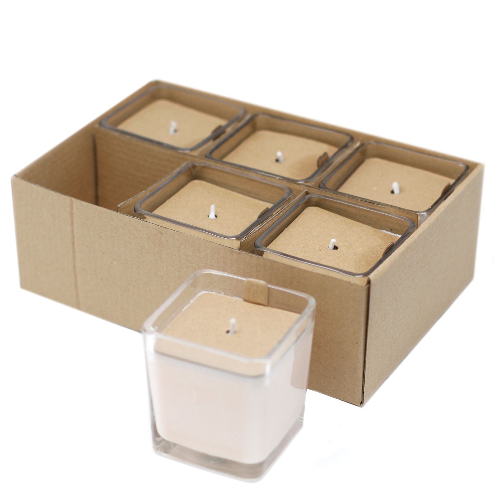 White Label Soy Wax Jar Candle - Bamboo