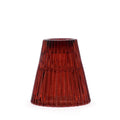 Flip Dinner Candle / Tealight Holder - Vampire Red